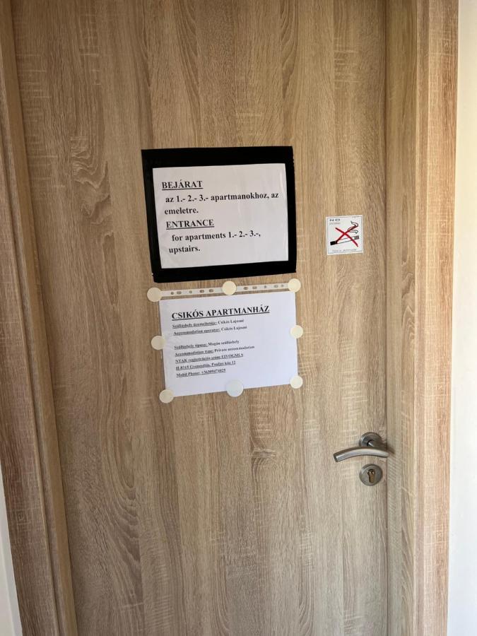 Csikos Apartman Gyenesdiás Zewnętrze zdjęcie